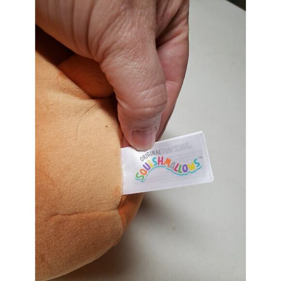 SQUISHMALLOWS 8" YSABEL RARE w/fuzzy ears Terrier Dog New W Tags - Picture 4 of 4